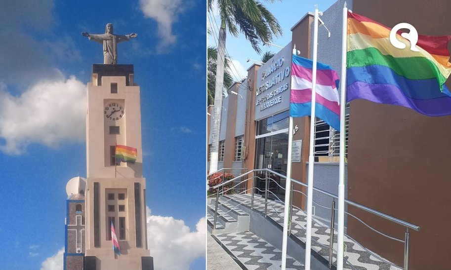 Mês do Orgulho LGBT | Locais públicos de Massapê recebem bandeiras 