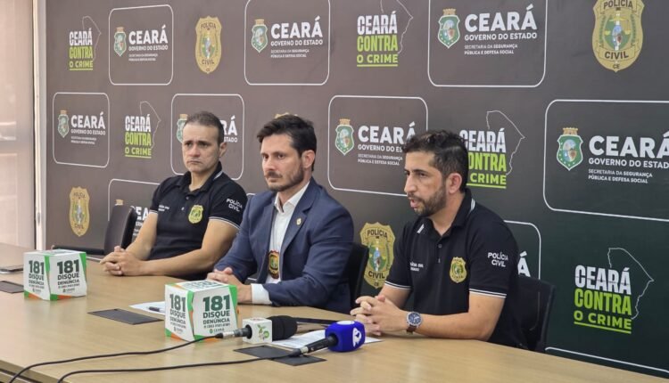 Polícia Civil do Ceará deflagra Operação Eixo Sul e desarticula grupo criminoso em Milagres