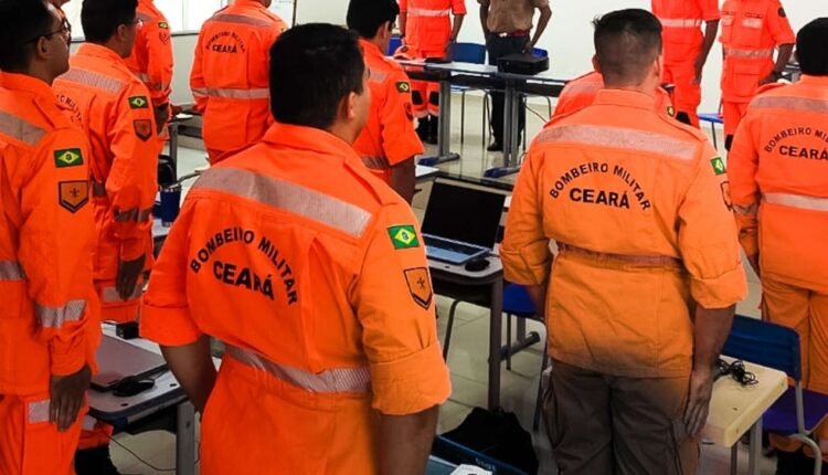 Novos bombeiros do Ceará iniciam curso de formação com solenidade oficial
