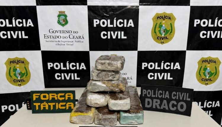 Mulher é detida em Penaforte com 6,6 kg de drogas em ônibus interestadual