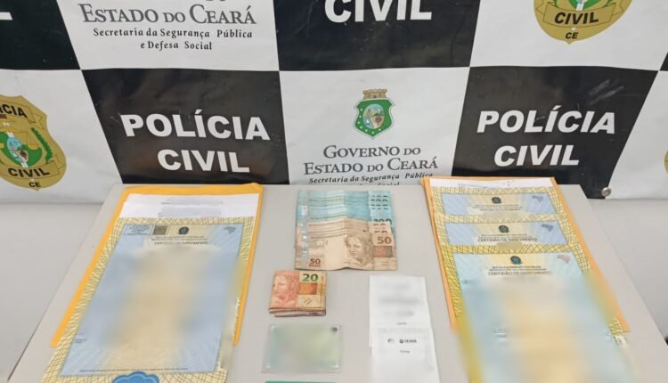 Operação conjunta captura trio por falsidade ideológica em Juazeiro do Norte