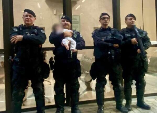 Bebê engasgado em Paraipaba é salvo por policiais do Cpraio em ação rápida