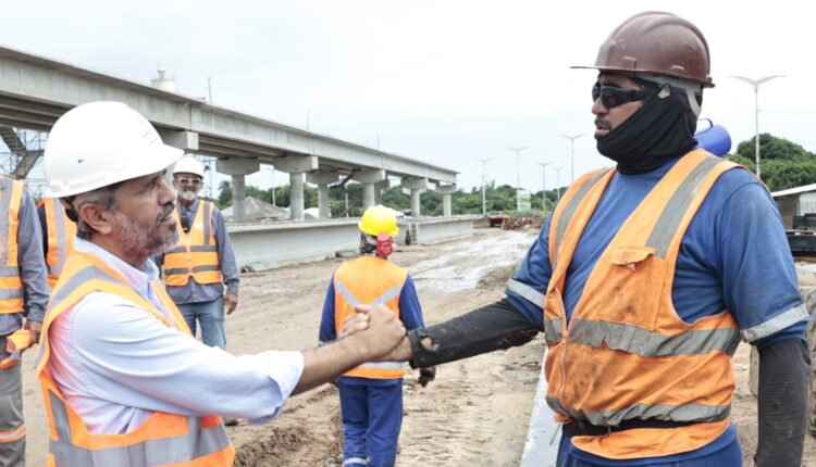 VLT Aeroporto-castelão de Fortaleza ganha ritmo com obras adiantadas