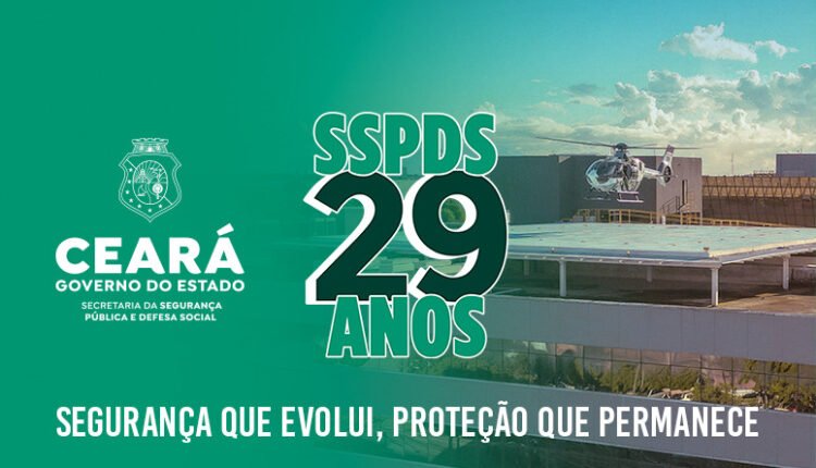 Sspds-ce comemora 29 anos de dedicação à segurança pública no Ceará