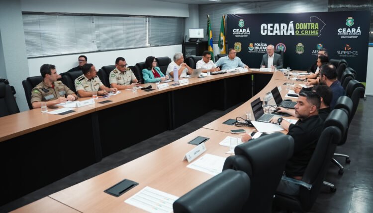 Governança em segurança: SSPDS realiza reunião estratégica para o Ceará