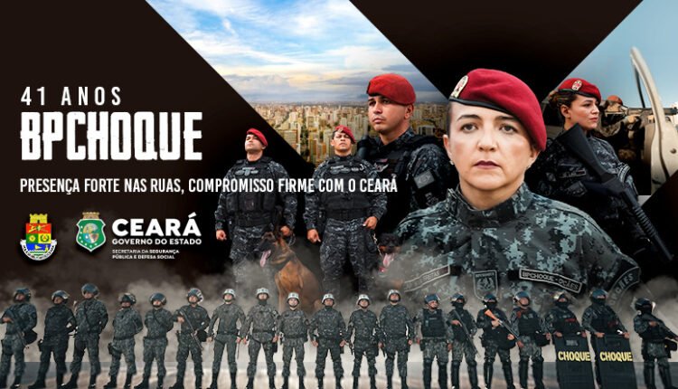 Bpchoque da PMCE celebra 41 anos de atuação essencial na segurança do Ceará