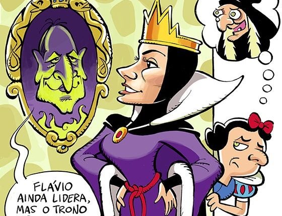 Charge de Spacca provoca reflexões sobre a política atual