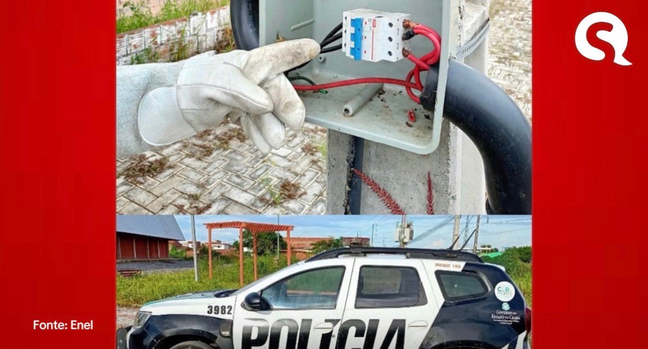 Gerente é preso em flagrante por furto de energia durante operação em Aprazível, distrito de Sobral
