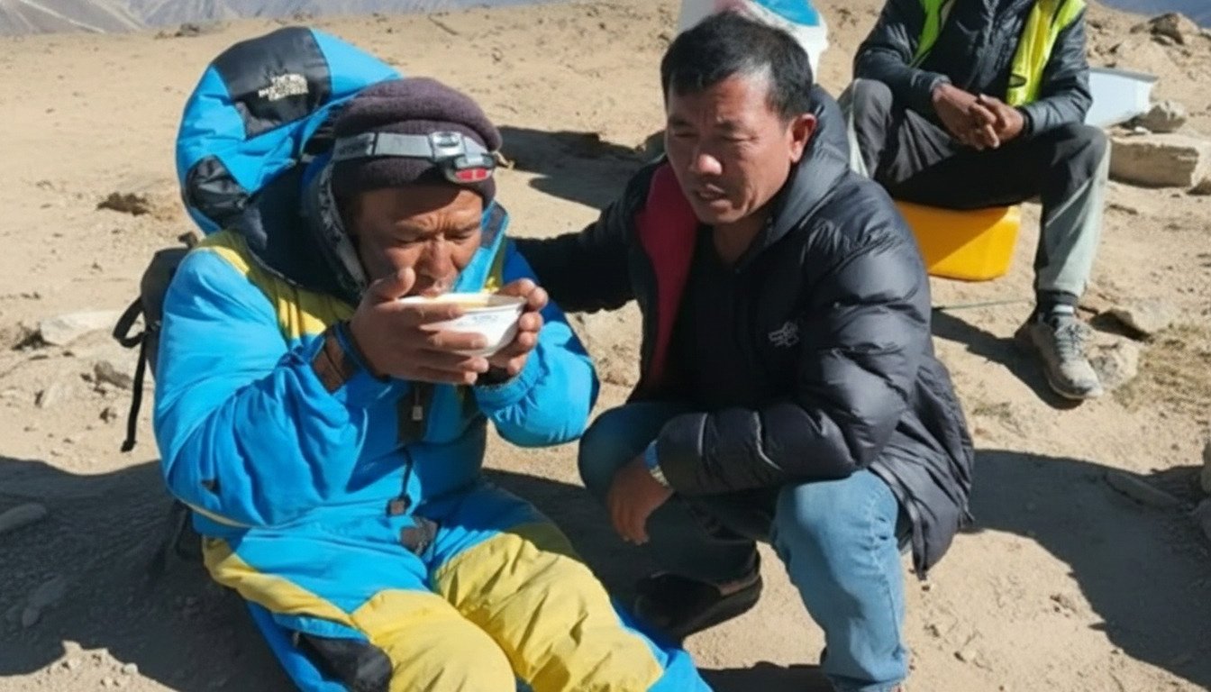 Milagre no topo do mundo: guia desaparecido no Everest por seis dias é resgatado