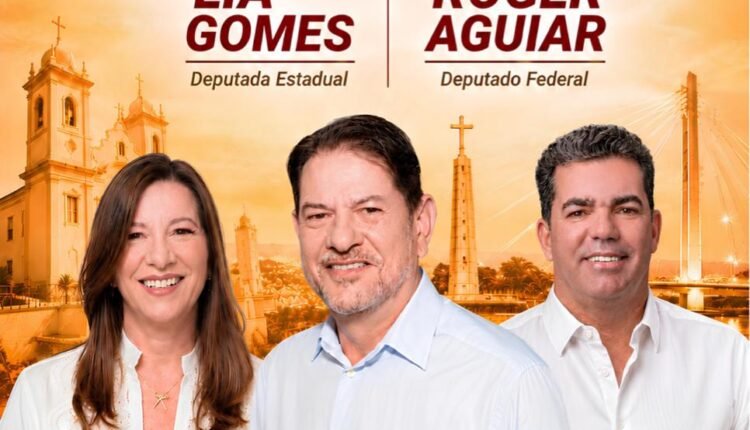 Lia Gomes e Roger Aguiar são os pré-candidatos do PSB em Sobral