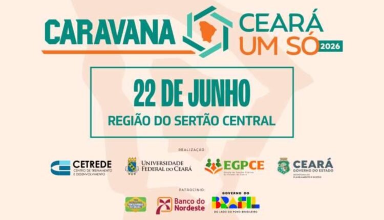 Quixadá recebe Caravana Ceará Um Só para fortalecer gestão no Sertão Central