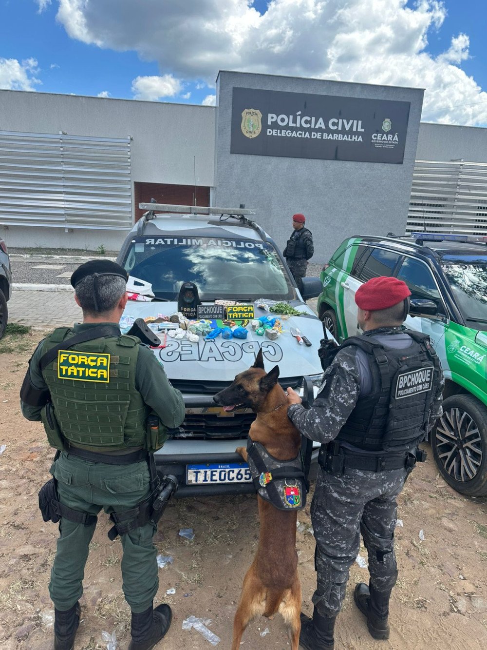 Tráfico de drogas em Barbalha: mulher é presa em flagrante com vasta quantidade de entorpecentes