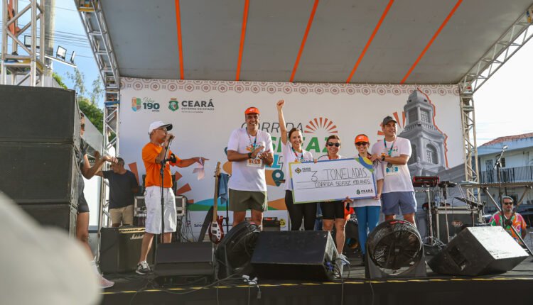 Corrida da Sefaz une esporte e solidariedade em celebração histórica no Ceará