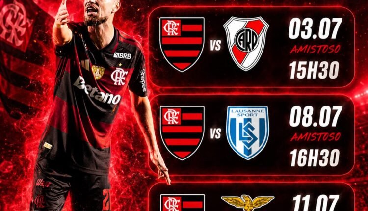 Flamengo em Portugal: Band garante transmissão de amistosos e disputa por troféu