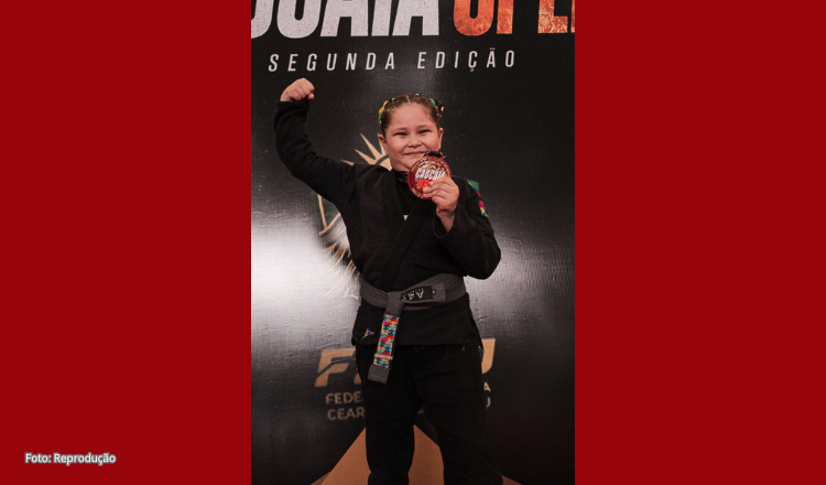 Maria Sophia leva Sobral ao ouro no Caucaia Open de Jiu-Jítsu