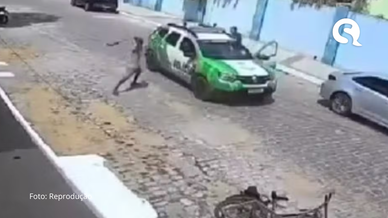 Homem ataca policiais com foice, é baleado e preso no interior do Ceará