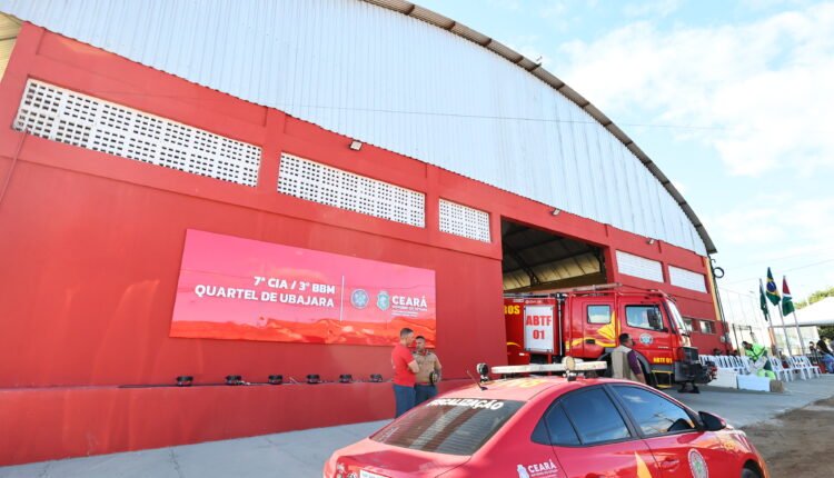 Segurança e turismo em alta: Ubajara recebe novo quartel dos bombeiros e corredor gastronômico
