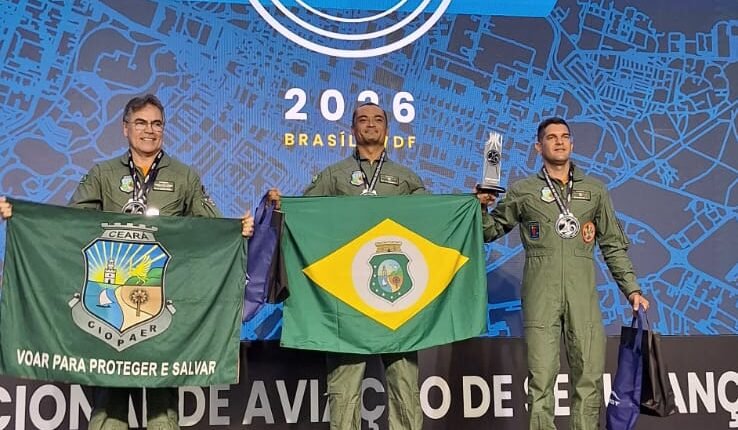 Ciopaer do Ceará alcança pódio em prestigiada competição nacional de aviação de segurança