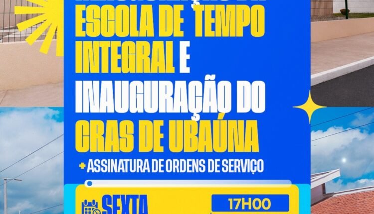 Coreaú: governador Elmano de Freitas entrega escola e autoriza obra de pavimentação