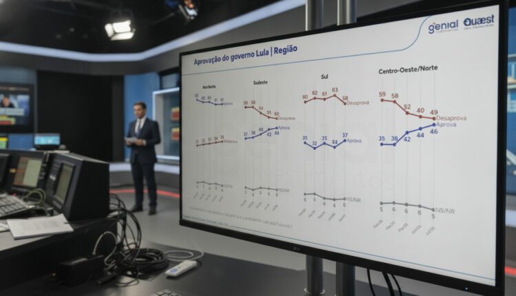 Pesquisa Genial/Quaest: aprovação de Lula oscila regionalmente com Nordeste em destaque