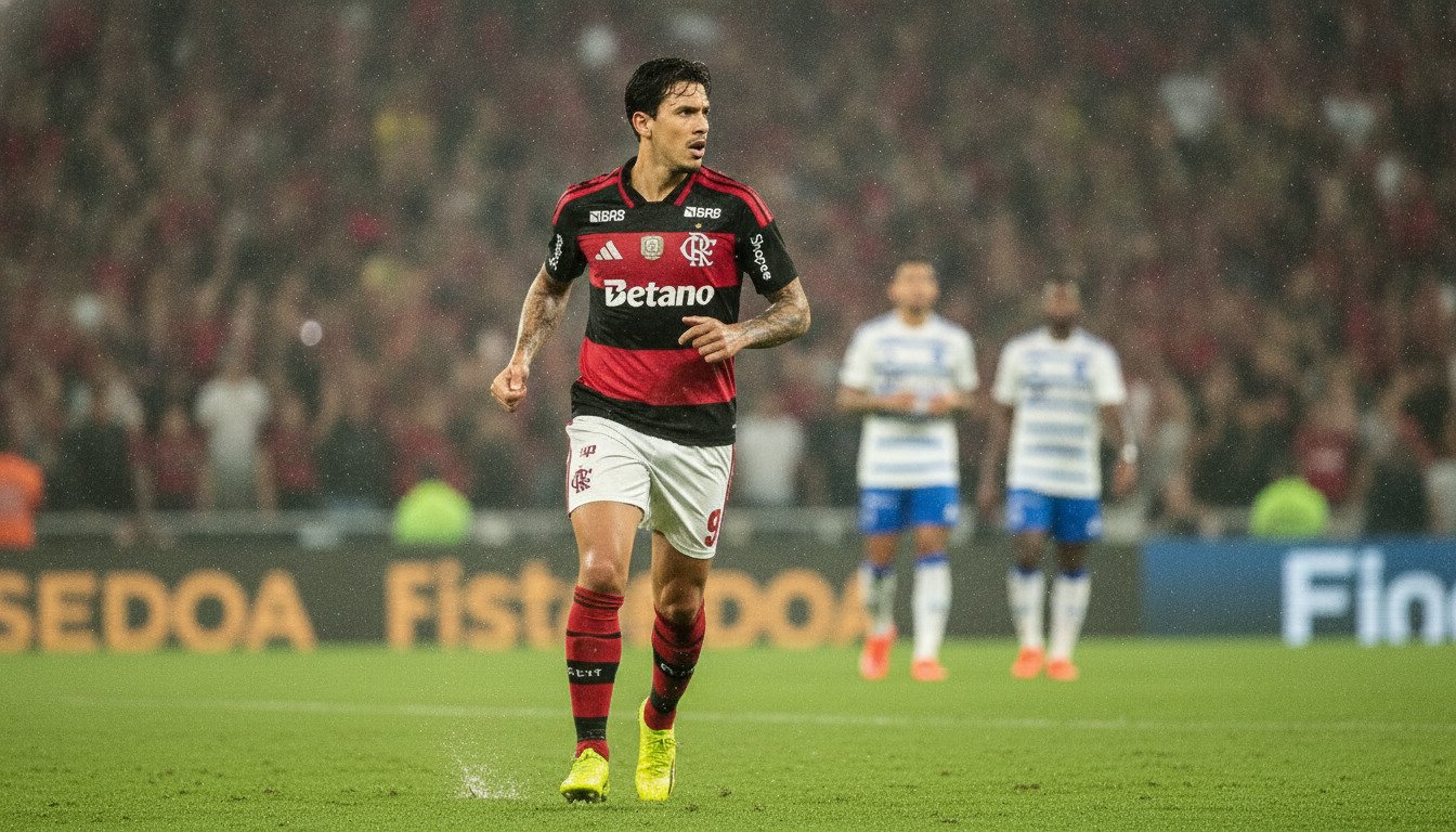 Pedro, do Flamengo, assume artilharia do Brasileirão após goleada convincente