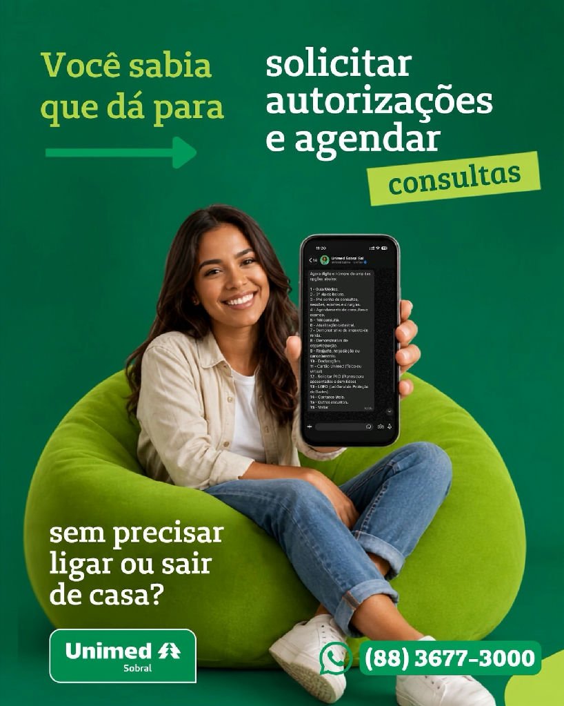 Unimed Sobral revoluciona atendimento com plataforma digital via Whatsapp