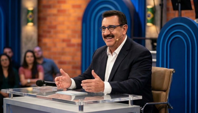 Apresentador Ratinho aborda rumores de infidelidade com humor e declaração surpreendente