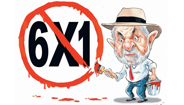 Charge de Clayton critica placar de 6x1