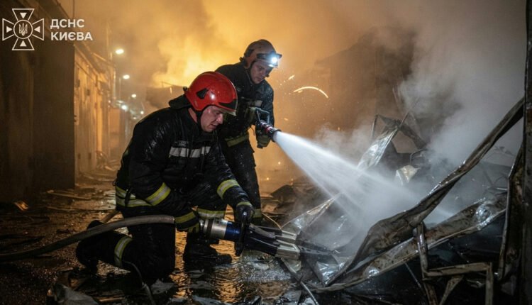 Conflito se intensifica: Drones ucranianos atingem refinarias russas enquanto Kiev é bombardeada