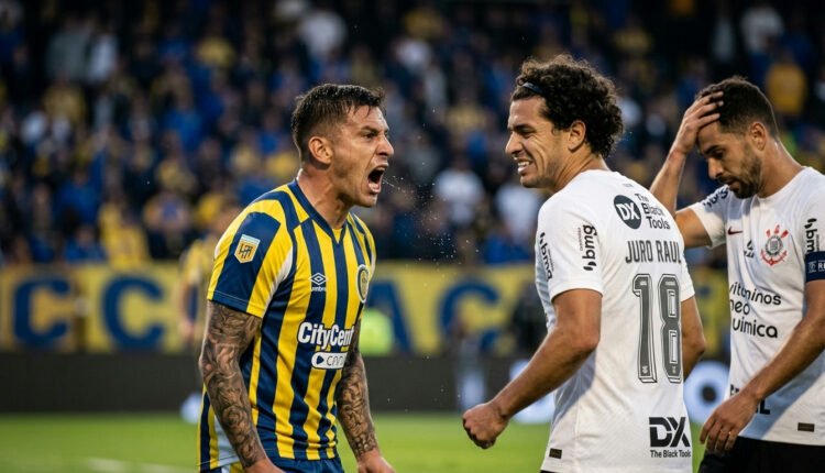 Corinthians empata sem gols com Rosario Central na Libertadores em jogo marcado por racismo