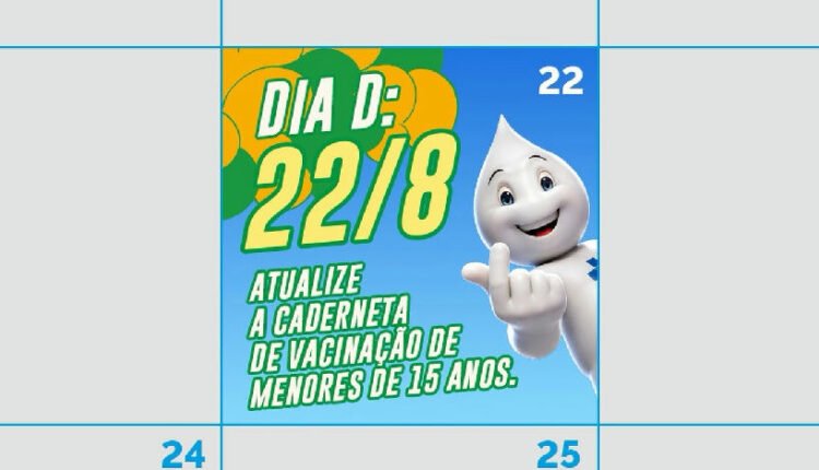 Dia D de vacinação: crianças e adolescentes têm chance de atualizar caderneta em todo o Brasil