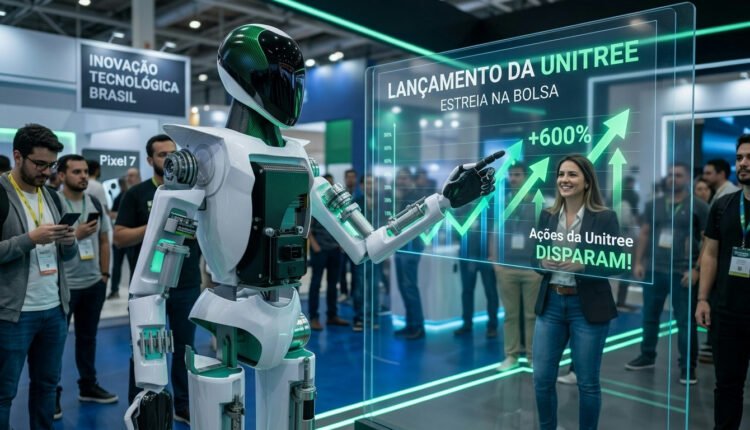 Fabricante de robôs Unitree tem estreia meteórica na bolsa de Xangai com salto de seis vezes
