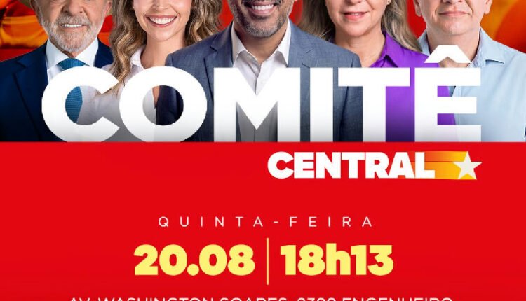 Fortaleza recebe inauguração do Comitê Central da campanha de Elmano de Freitas