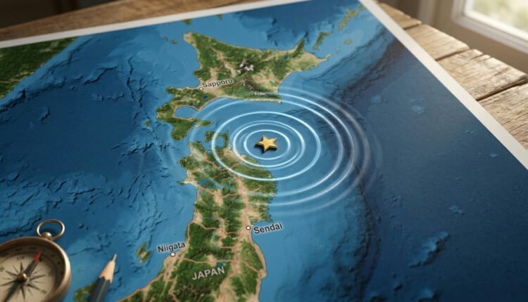 Forte tremor de 5.5 abala região de Mutsu e acende alerta no Japão