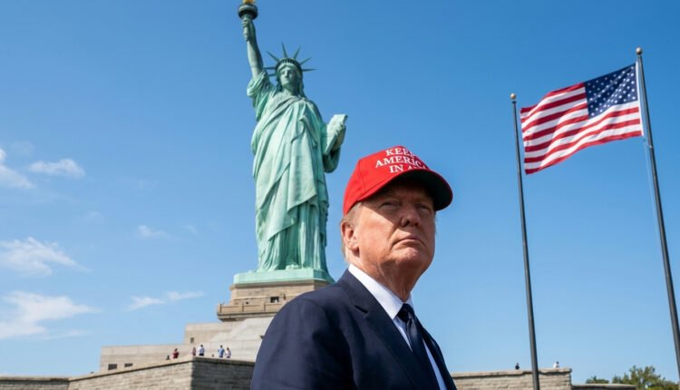 Imagem de IA de Trump sugere 3º mandato, proibido pela Constituição