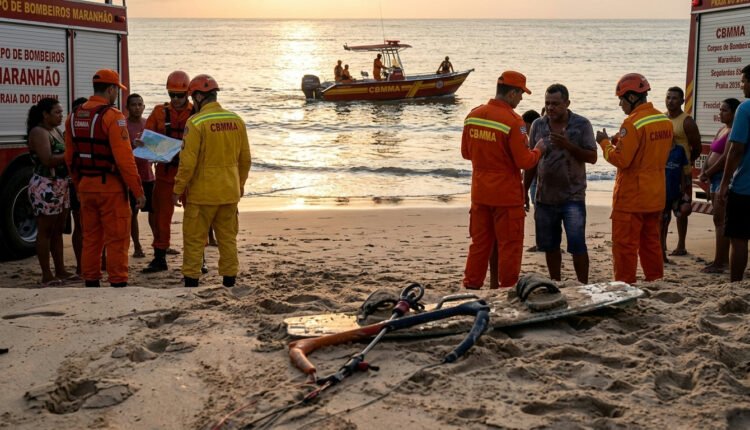 Kitesurfista Alan Wesley, 29, é encontrado morto na Praia do Bonfim, em São Luís