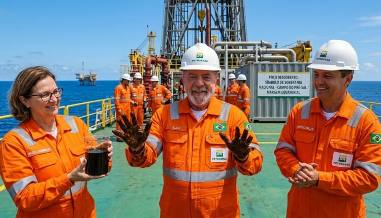 Lula celebra novas descobertas de petróleo na Margem Equatorial e no pré-sal, atribuindo sucesso ao PT