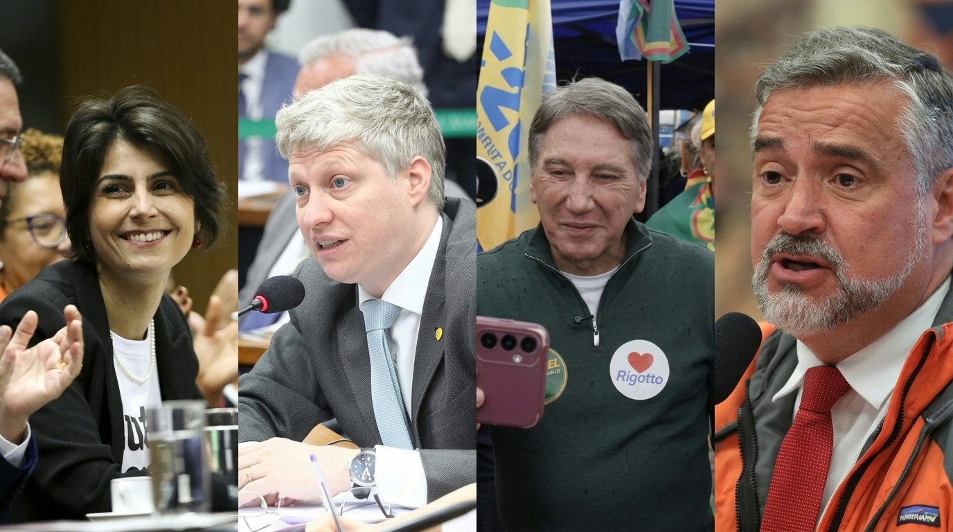 Manuela d’Ávila amplia vantagem no Senado do RS; disputa pela segunda vaga segue acirrada