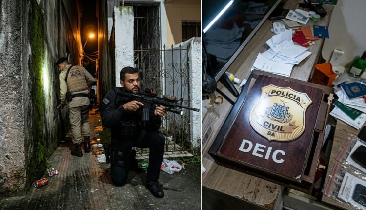 Operação Ágio: Forças de segurança prendem 13 em ação contra o Comando Vermelho