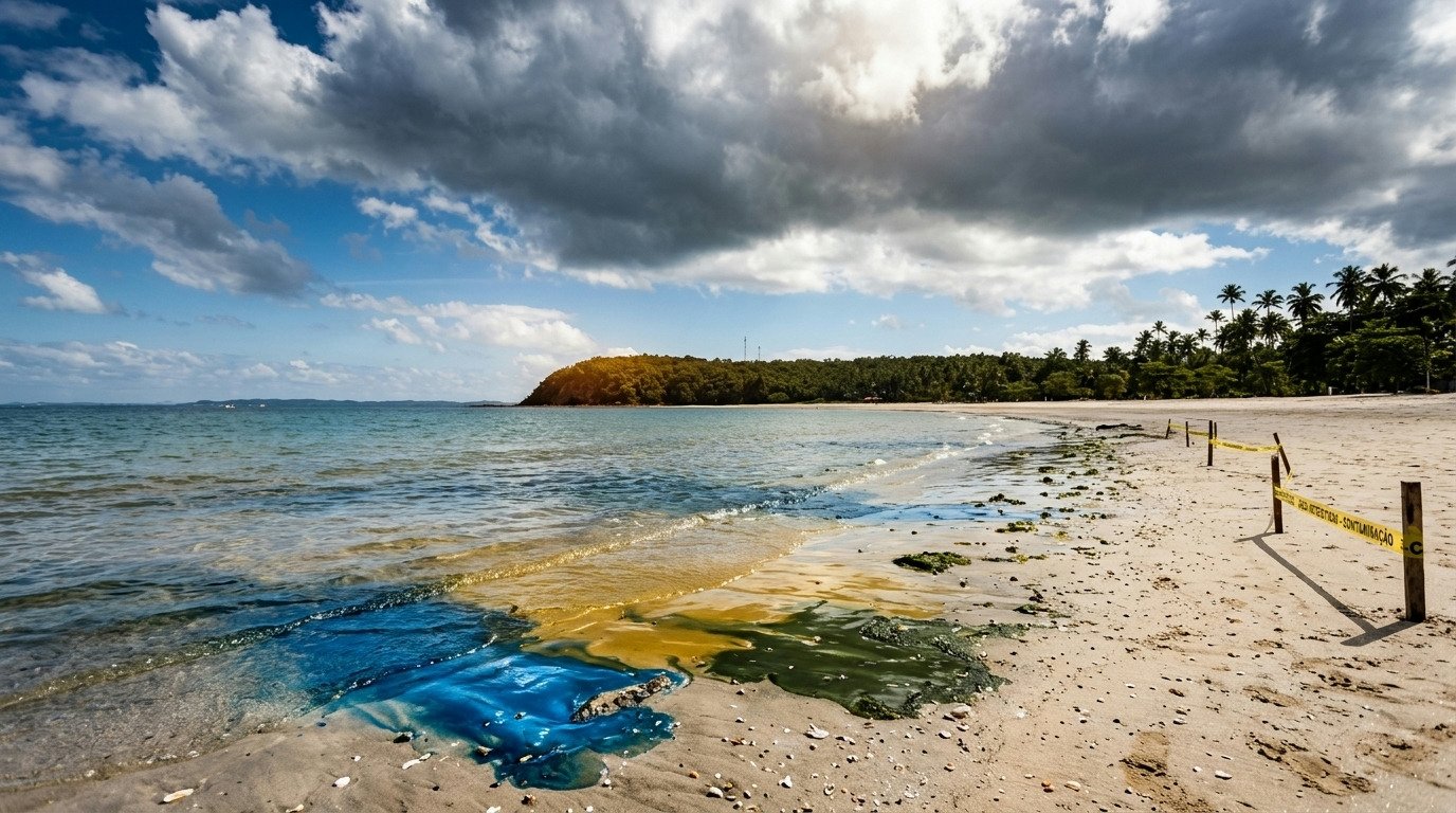 Operação Mar Vivo: Justiça Federal bloqueia R$ 387 milhões em bens por desastre ambiental na Bahia