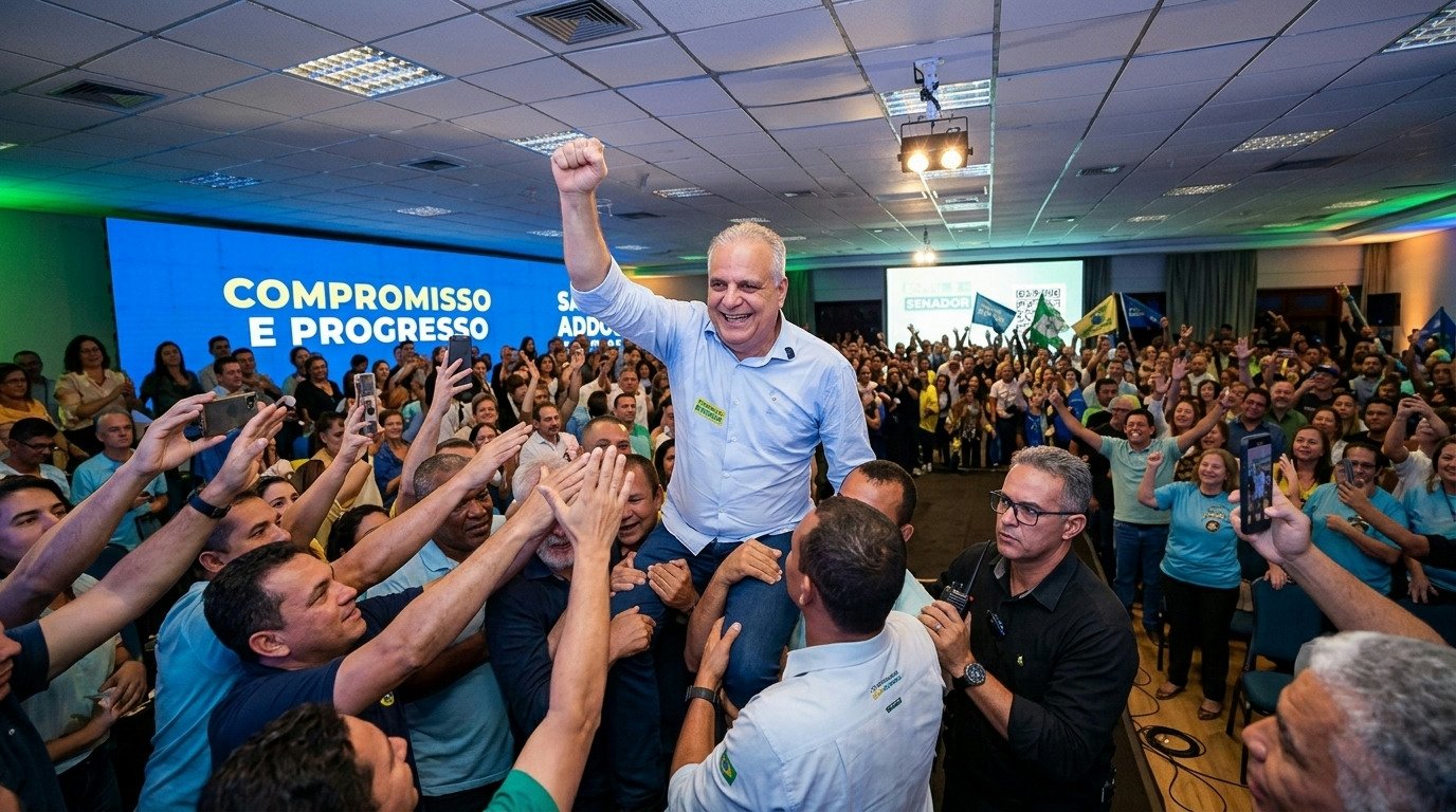 Reviravolta surpreende: Alfredo Gaspar é anunciado vice de Flávio Bolsonaro após candidatura ao Senado