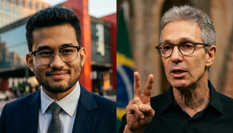 Romeu Zema desiste de debate e Kim Kataguiri dispara crítica: 'Arregão'