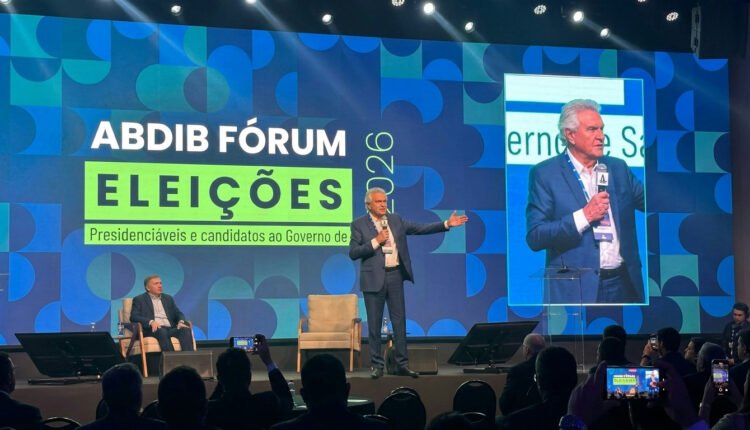 Ronaldo Caiado defende resgate da diplomacia e ampliação de mercados em fórum da Abdib