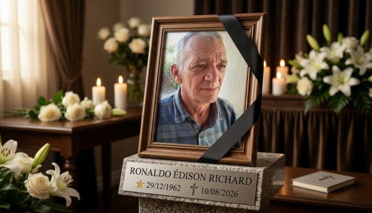 Ronaldo Édison Richard, réu do 8 de janeiro, morre aos 63 anos em Santa Rosa