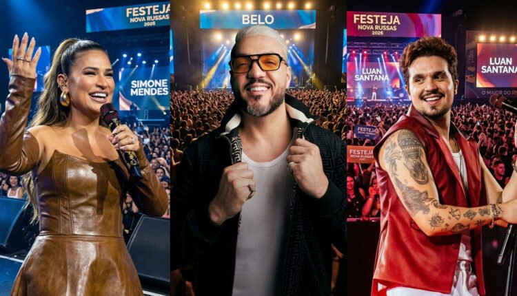 Simone Mendes, Luan Santana e Belo atraem até 180 mil ao Festeja Nova Russas neste fim de semana