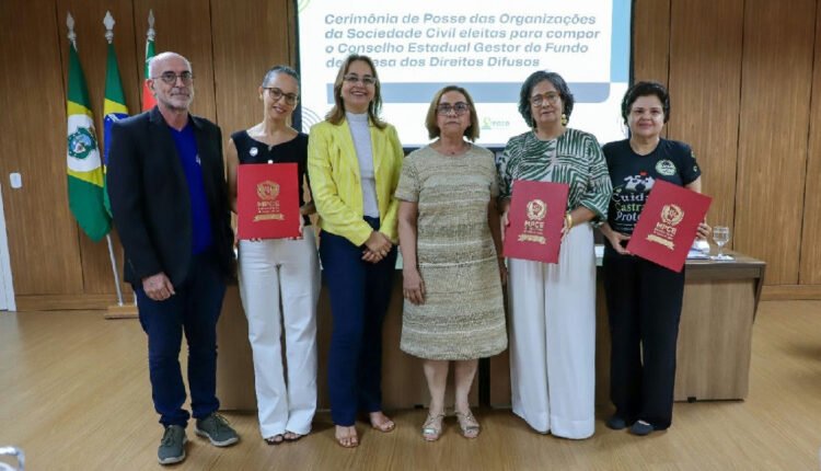 Sociedade civil assume cadeiras no Conselho Gestor de Direitos Difusos no Ceará