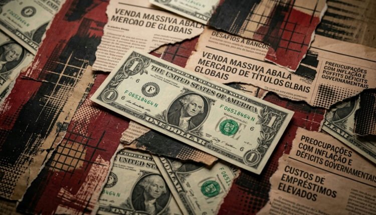 Venda massiva abala mercado de títulos globais e impõe desafios a bancos centrais