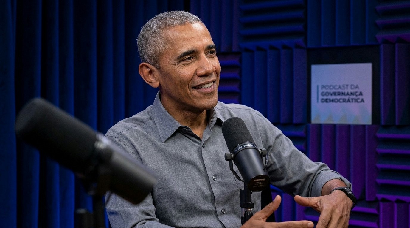 Barack Obama adverte sobre riscos da inteligência artificial e pede governança democrata