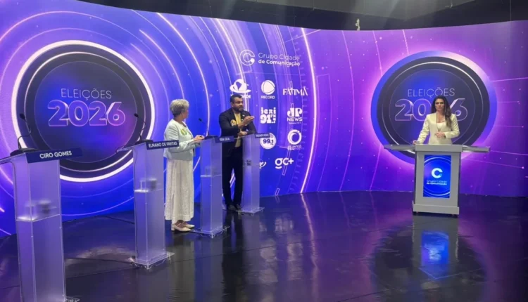 Debate eleitoral na TV Cidade: esvaziamento marca transmissão após polêmica de regras