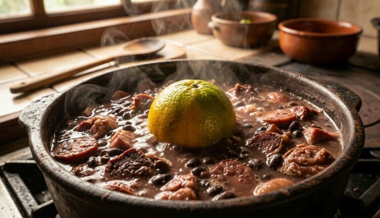 Desvendando o segredo da feijoada: laranja inteira na panela vai além do sabor